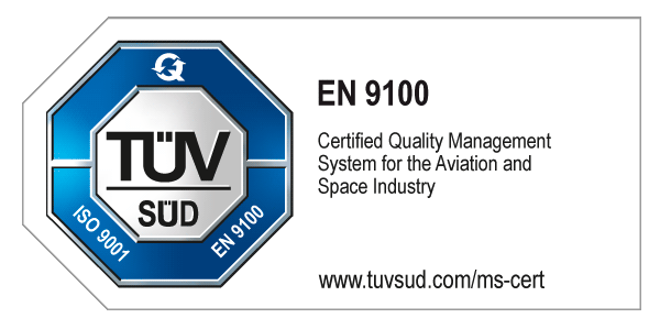 EN 9100 certification badge