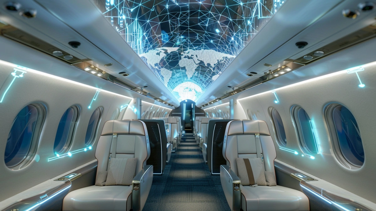 International VIP aircraft engineering delivery environment