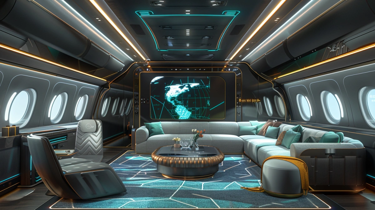 VIP aircraft cabin design and engineering environment