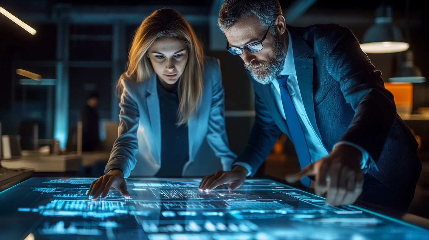 Engineering execution visual representing response or call